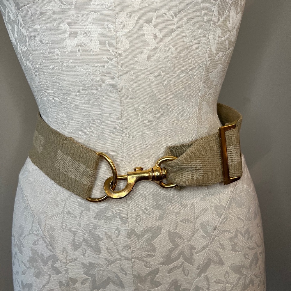 Vintage 1970's Right Bank Clothing Company (RBCC) Jute Belt XXS